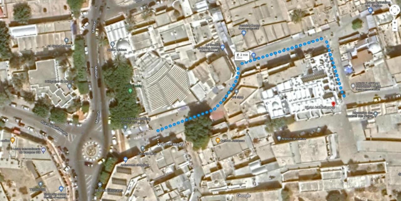 Hotel Djerba Authentique - Au Centre De Midoun Eksteriør bilde